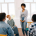 Group therapy session in bright room after asking how long is an inpatient mental health stay​.
