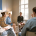 Group discussion in a bright room about what is rapid cycling bipolar disorder​.
